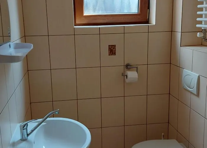 Goscinne Tomasz Quarto em Acomodações Particulares Międzywodzie